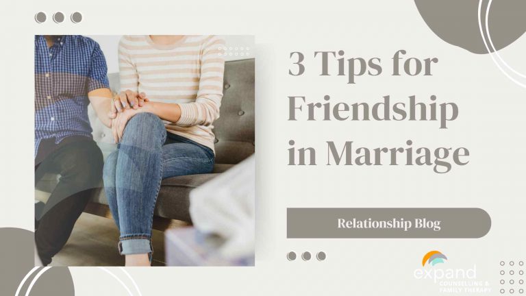 3 tips for friendship in marriage